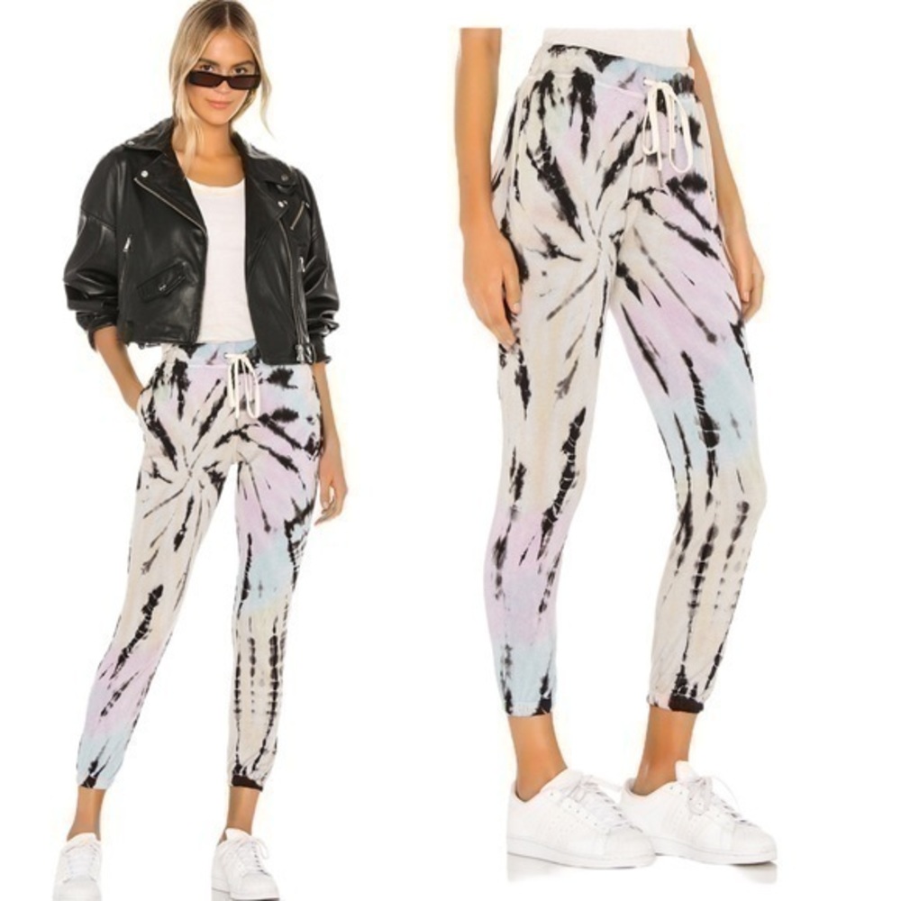 N:Philanthropy Revolve Night Tie Dye Joggers Sweatpants NWT